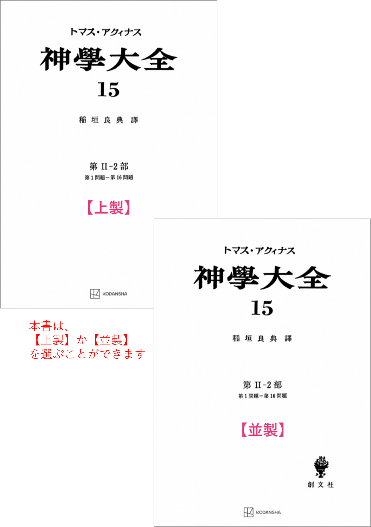 神学大全 15(第2-2部 1-16問題)