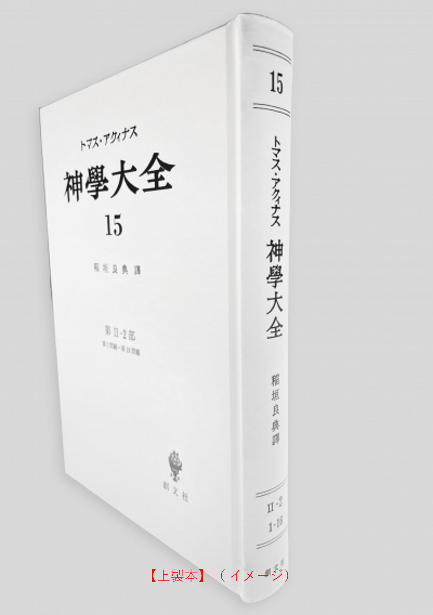 神学大全 15(第2-2部 1-16問題)