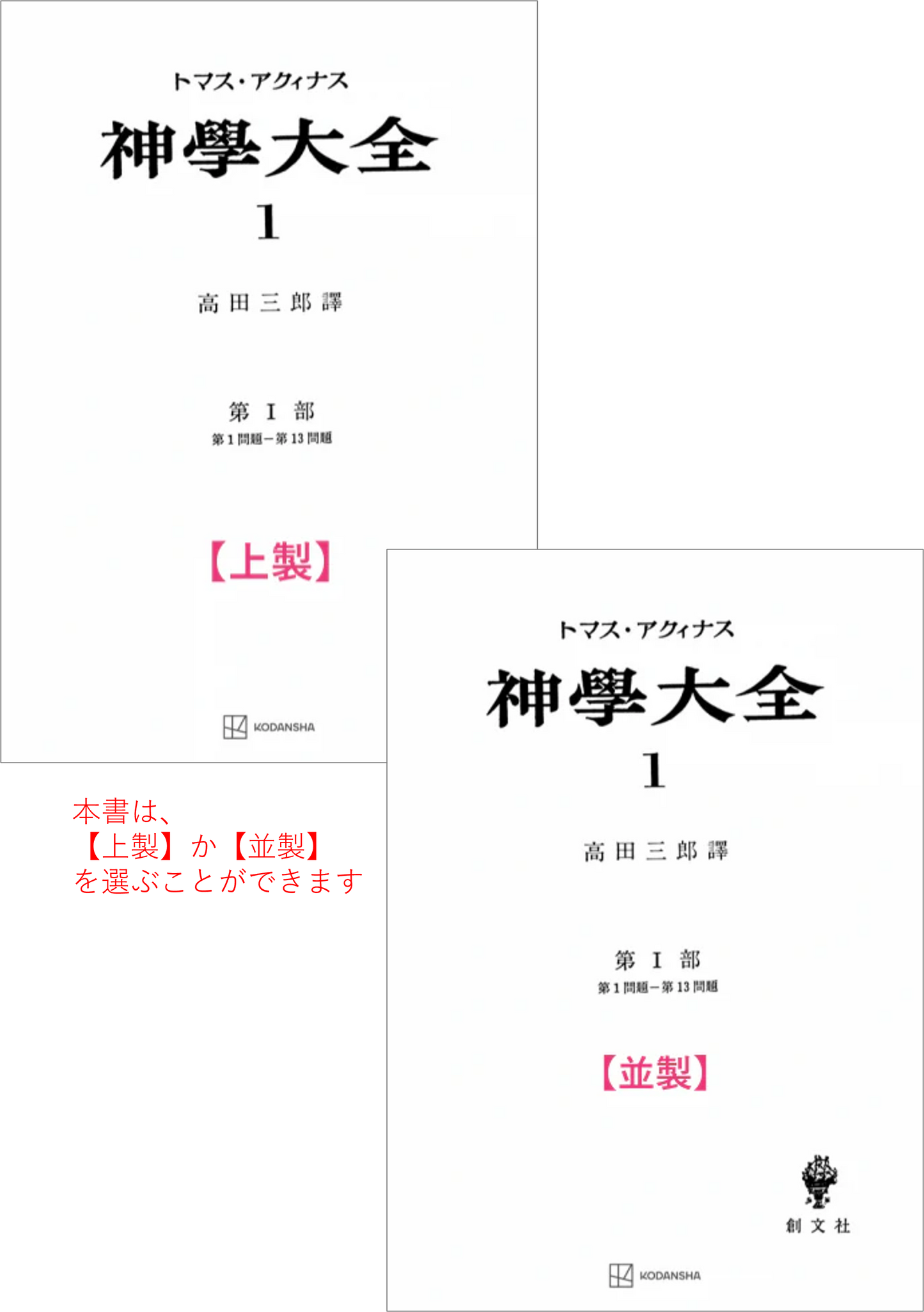 神学大全 1(第1部 1-13問題)