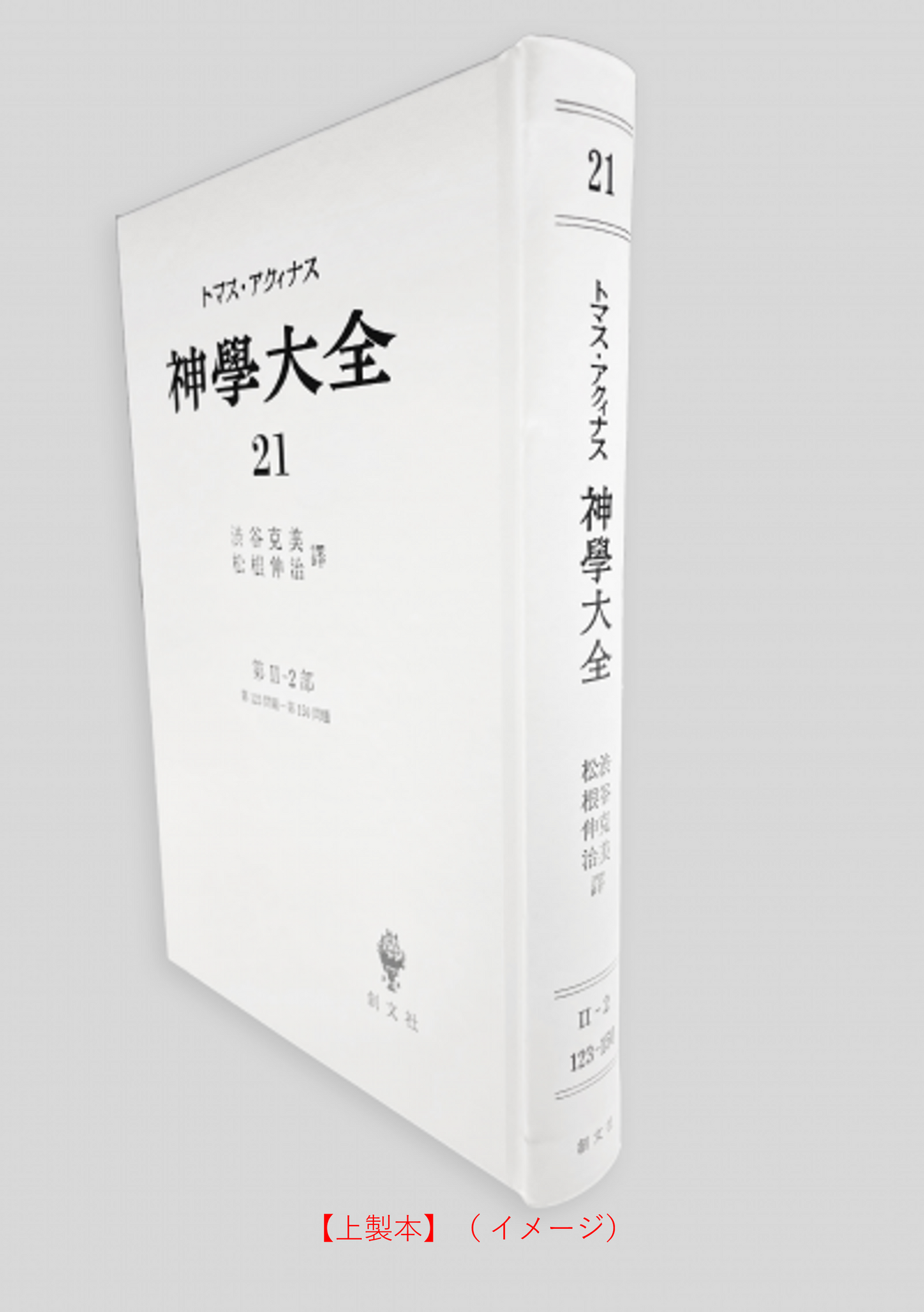 神学大全 21(第2-2部 123-150問題)