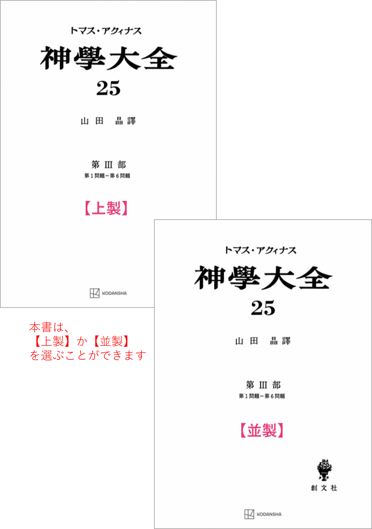 神学大全 25(第3部 1-6問題)