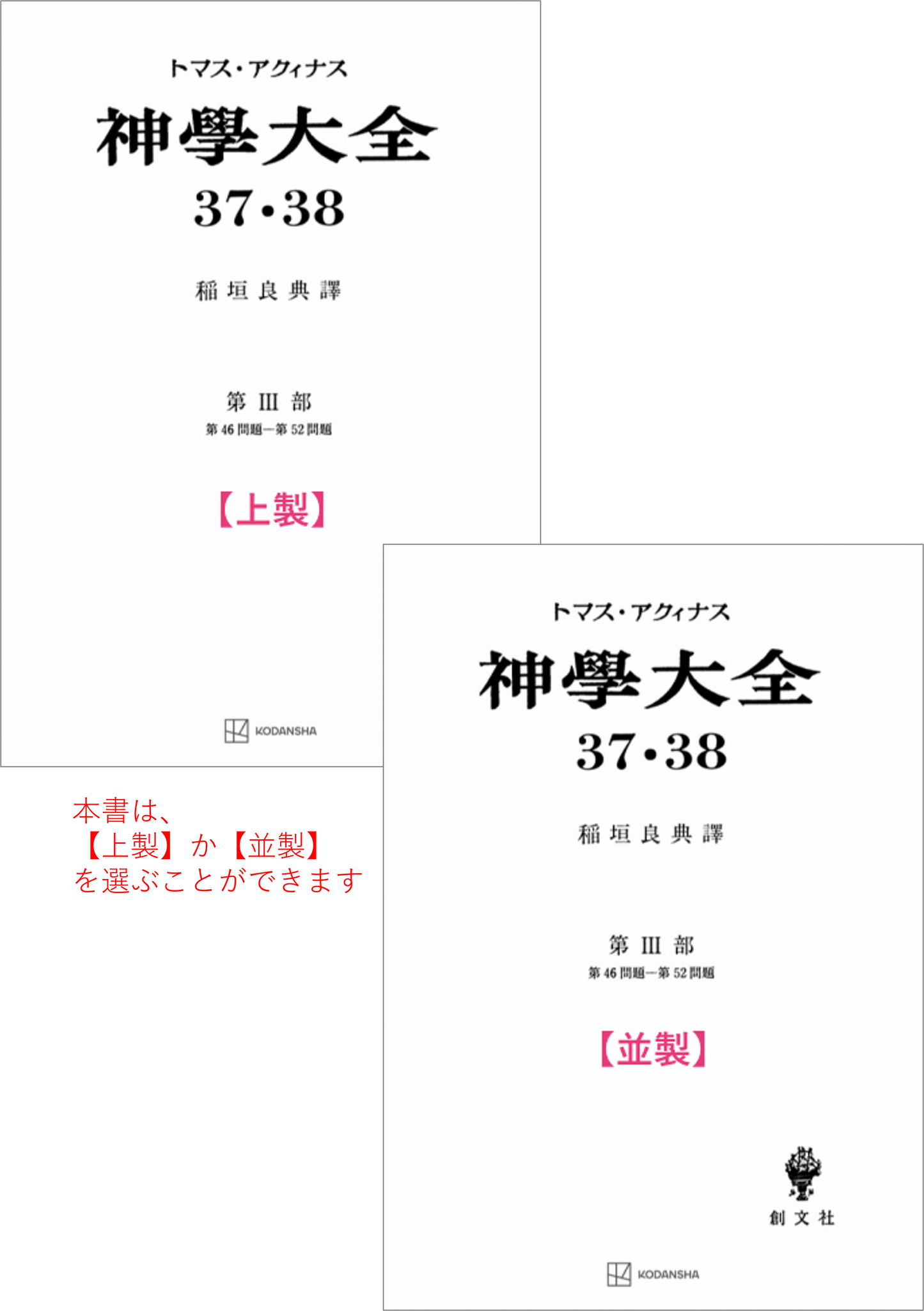 神学大全 37・38(第3部 46-52問題(キリストの受難))