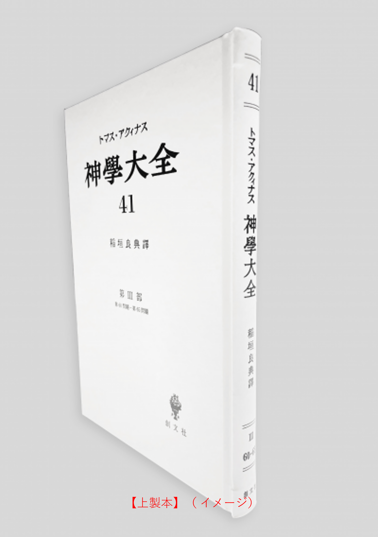 神学大全 41(第3部 60-65問題)