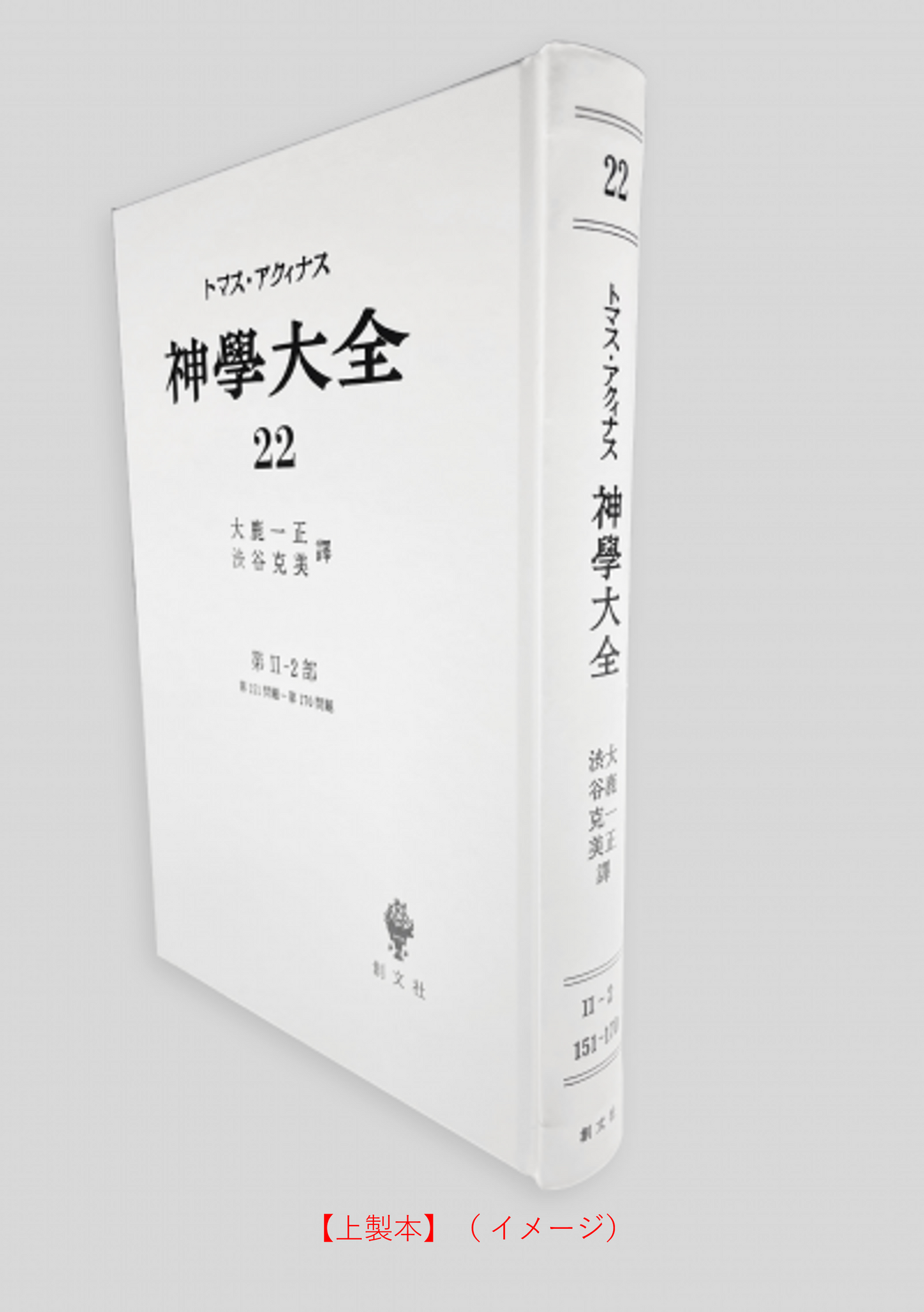 神学大全 22（第2-2部　151-170問題）