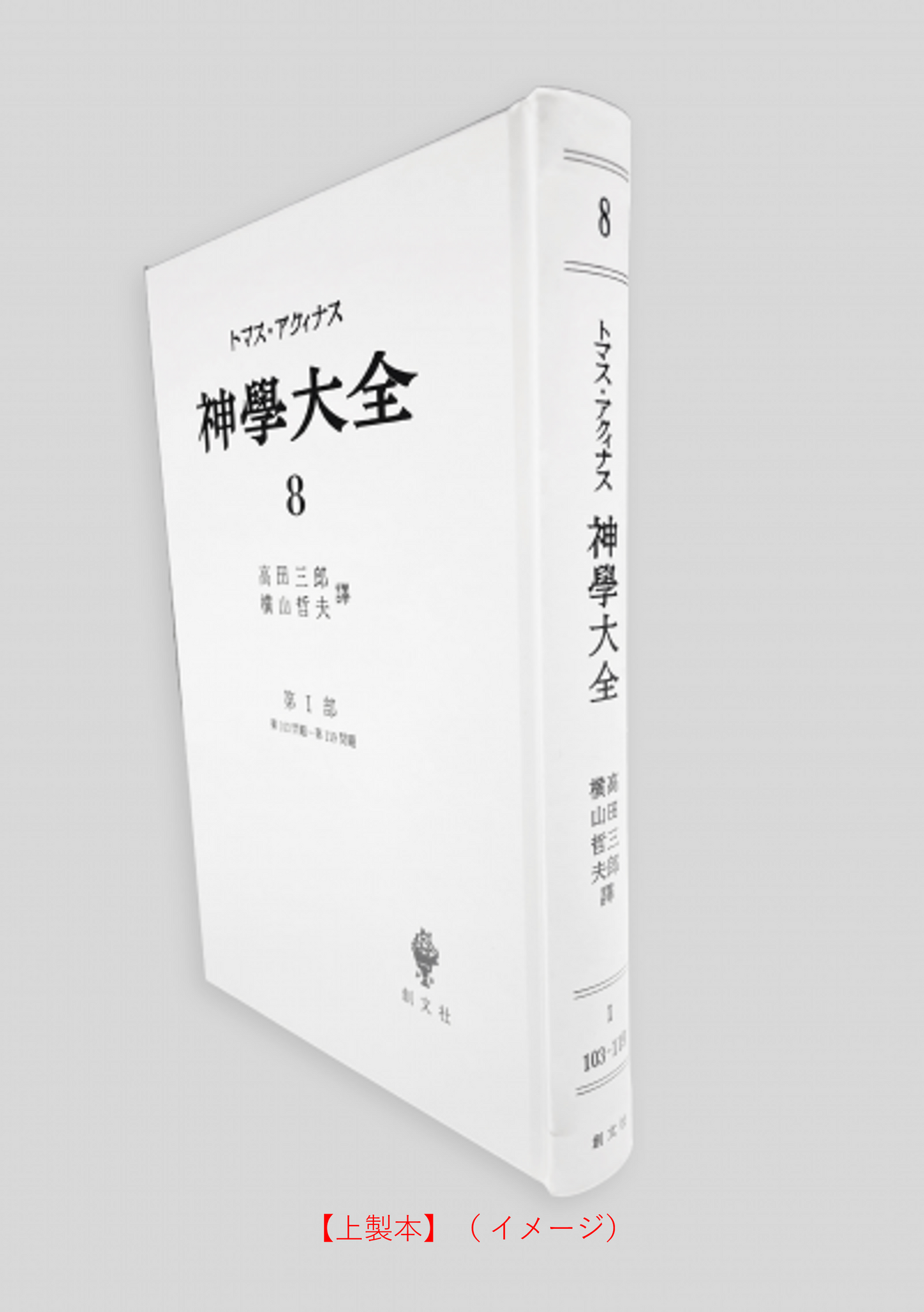 神学大全 8（第1部　103-119問題）