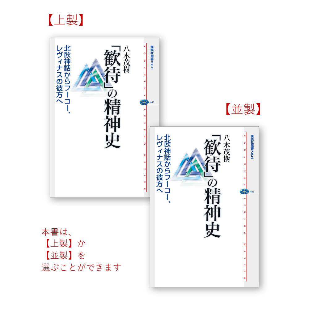 「歓待」の精神史 北欧神話からフーコー、レヴィナスの彼方へ